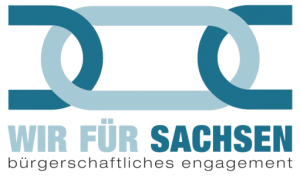 Logo Förderprogramm Wir für Sachsen